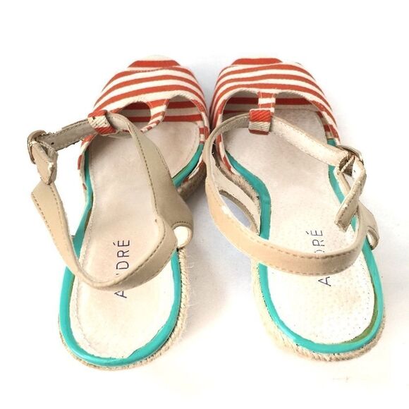 NEW Andre Striped Espadrille Sandal in EU Size 39 - Picture 7 of 15